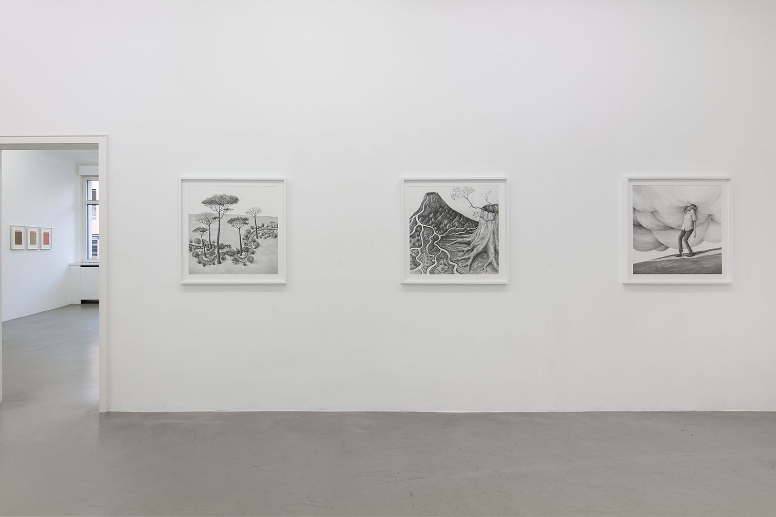 Ausstellungsansicht Galerie Michael Sturm 