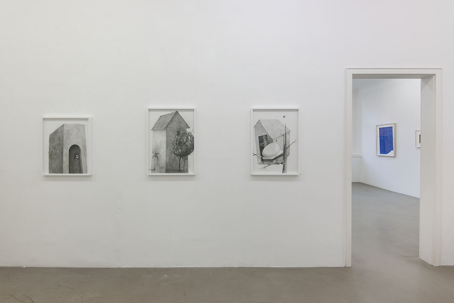 Ausstellungsansicht Galerie Michael Sturm 