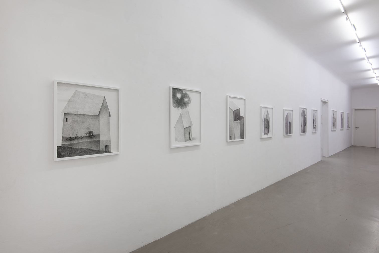 Ausstellungsansicht Galerie Michael Sturm 