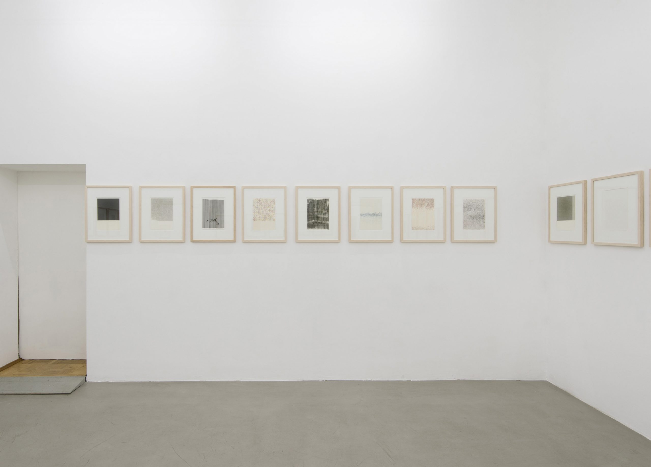 Ausstellungsansicht Galerie Michael Sturm