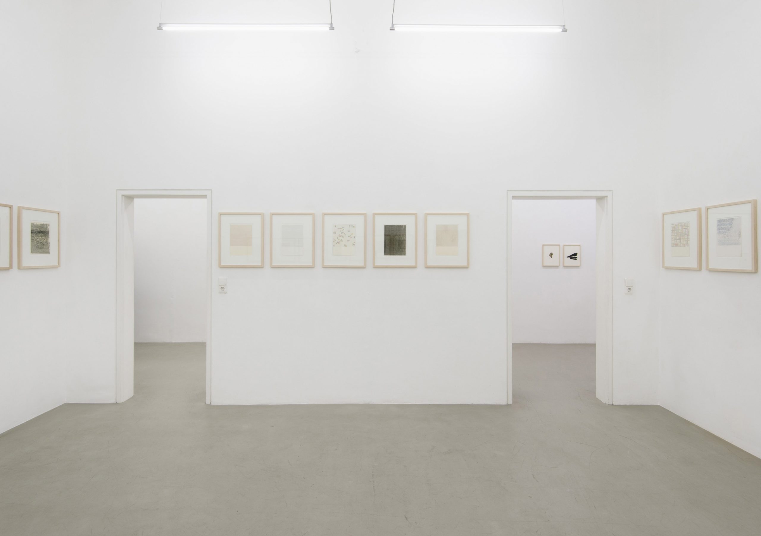 Ausstellungsansicht Galerie Michael Sturm