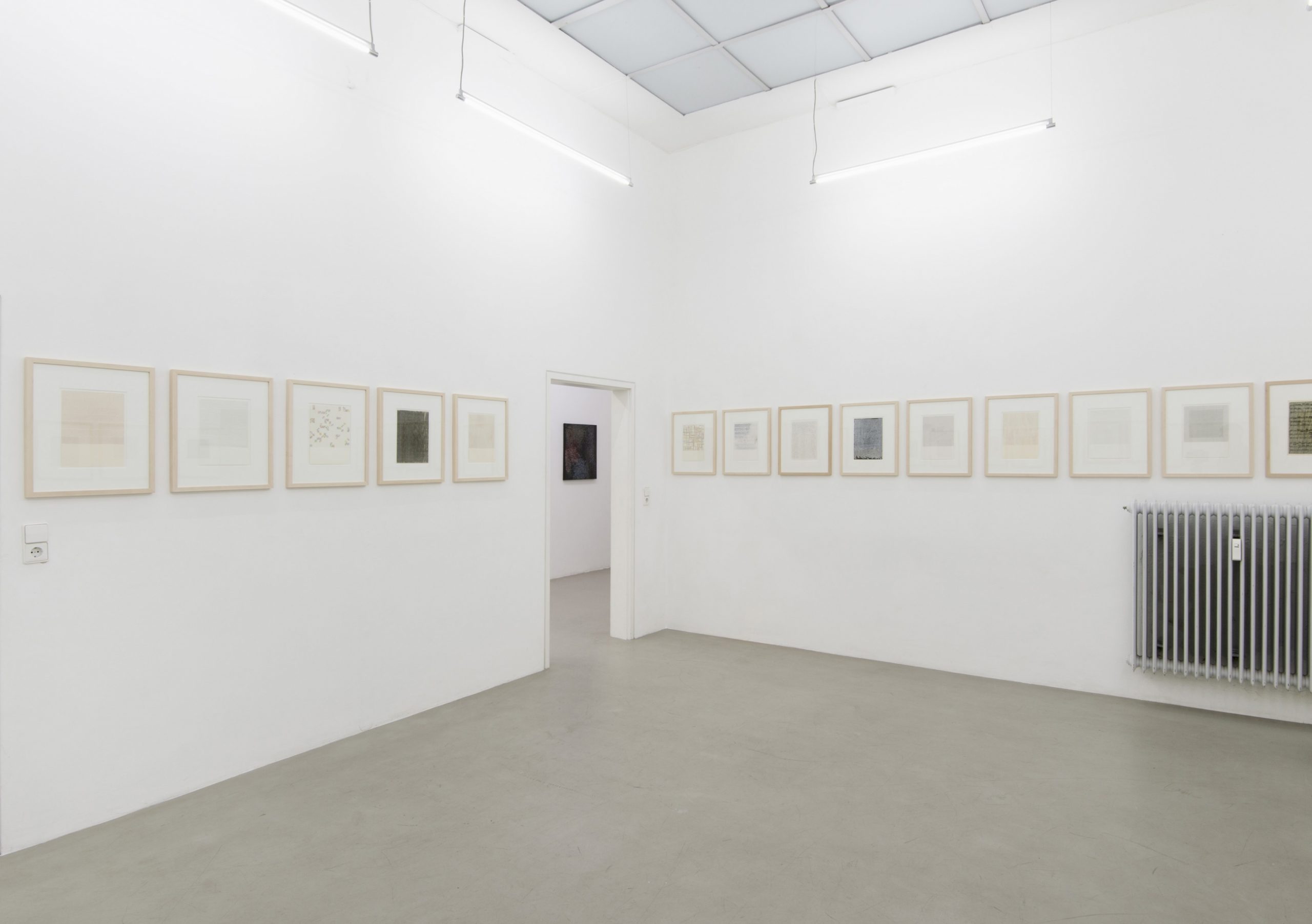 Ausstellungsansicht Galerie Michael Sturm