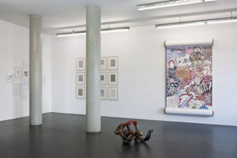 Ausstellungsansicht Galerie Michael Sturm