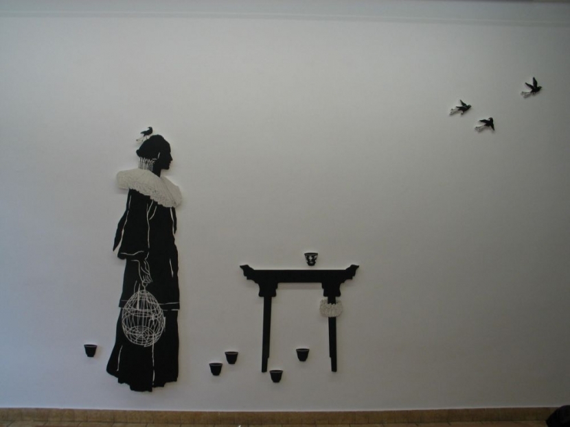 Ausstellungsansicht Galerie Michael Sturm