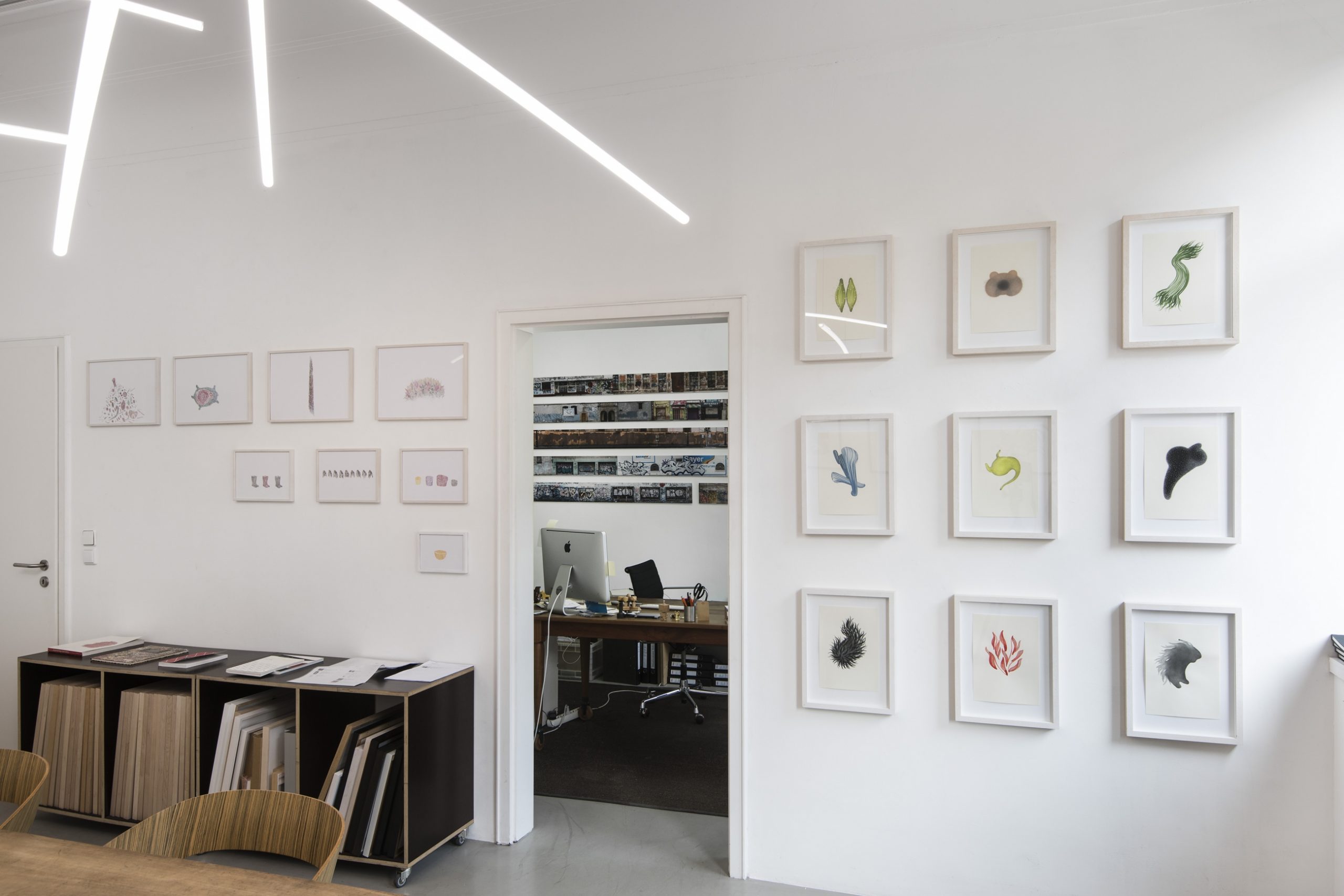 Ausstellungsansicht Galerie Michael Sturm