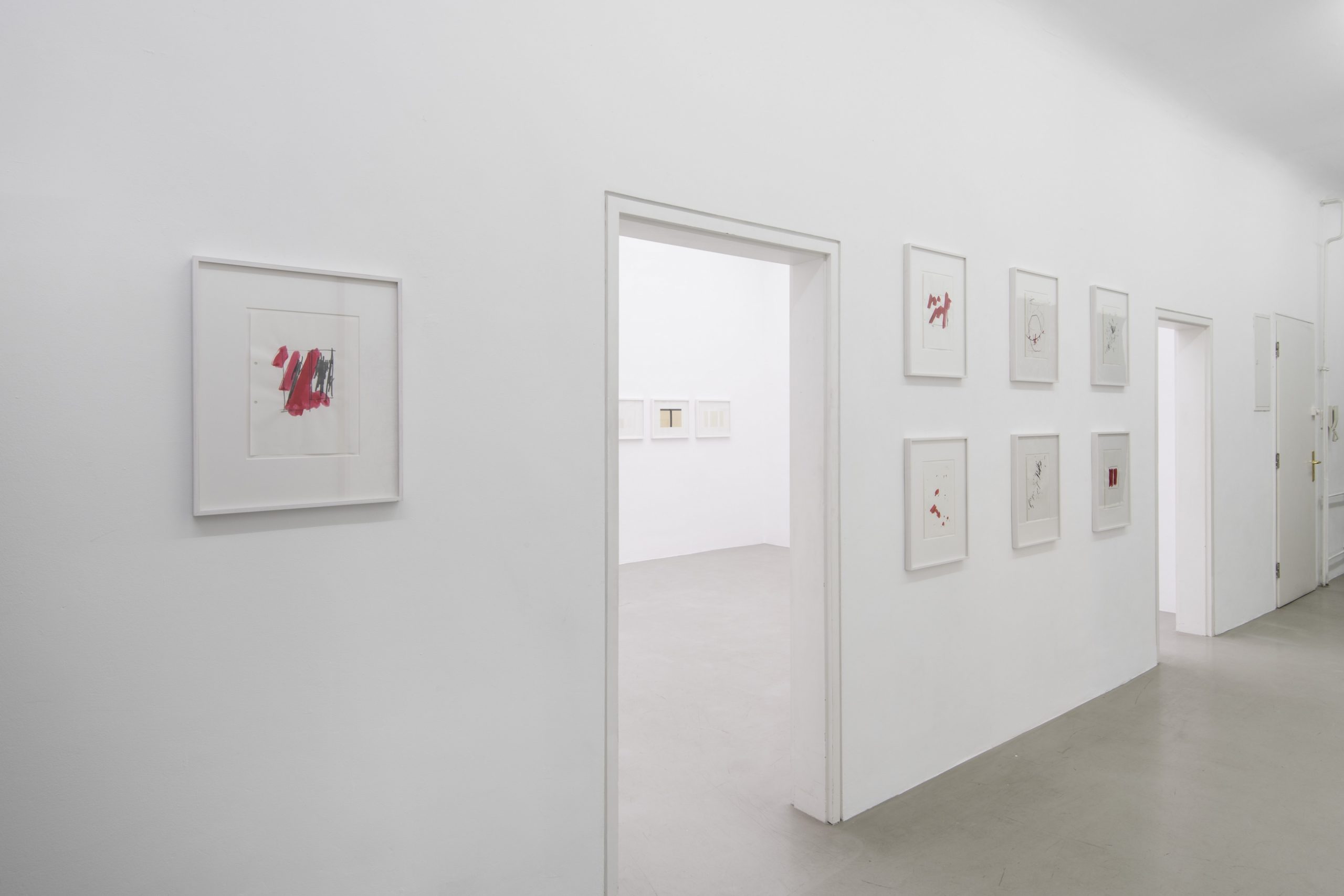 Ausstellungsansicht Galerie Michael Sturm