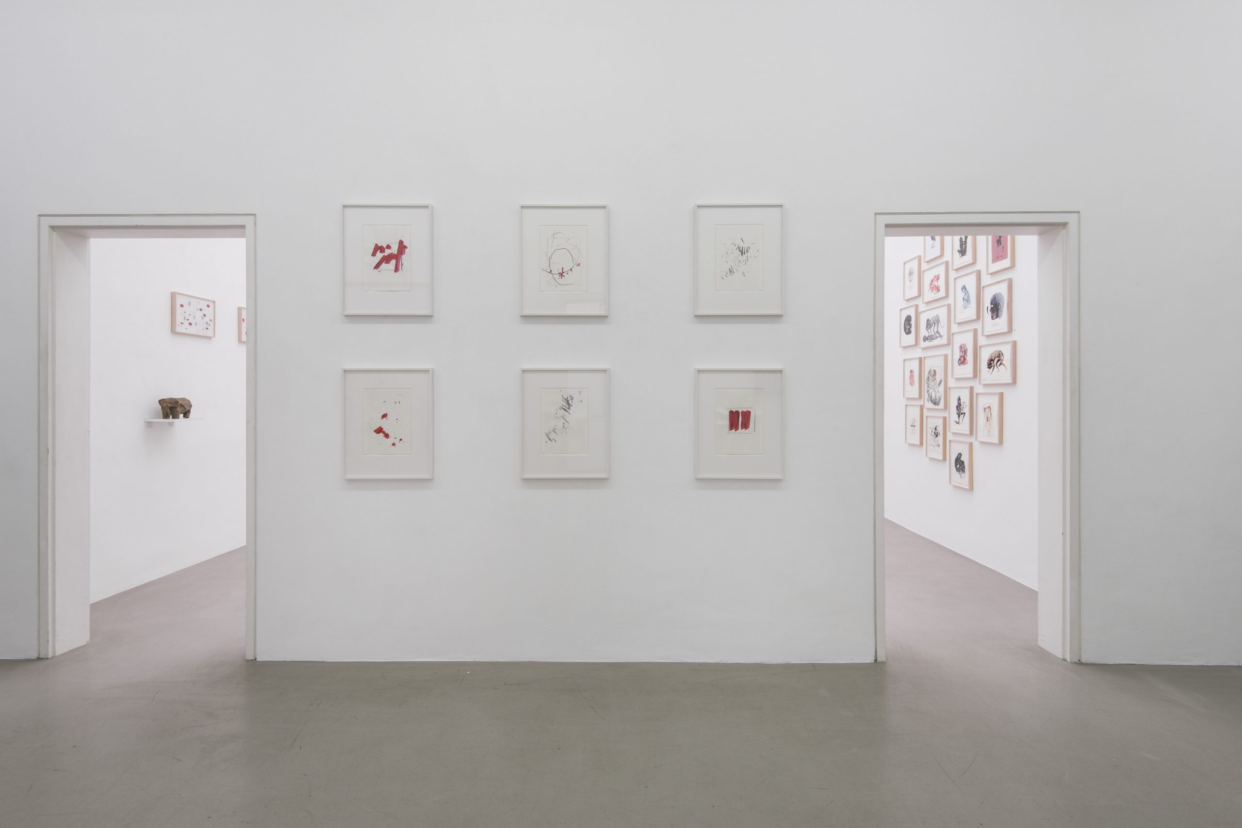 Ausstellungsansicht Galerie Michael Sturm