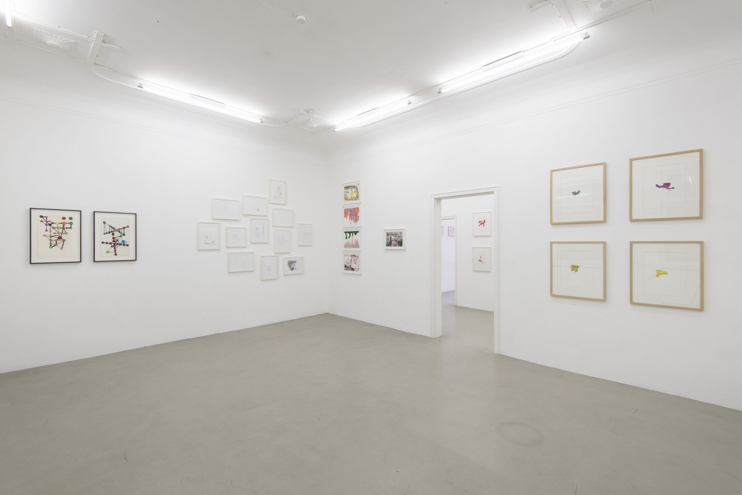 Ausstellungsansicht Galerie Michael Sturm