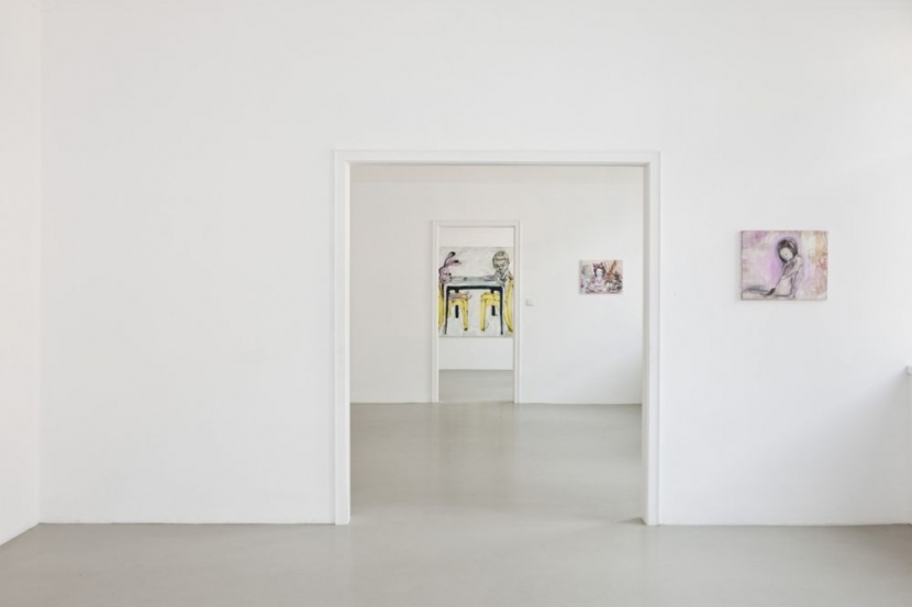 Ausstellungsansicht Galerie Michael Sturm