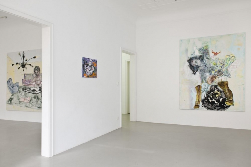 Ausstellungsansicht Galerie Michael Sturm